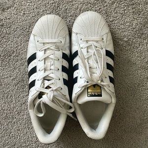 Adidas Superstars size 8